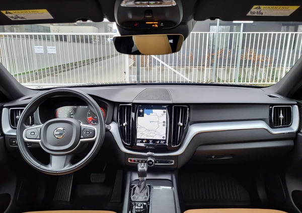 Volvo XC 60 cena 144900 przebieg: 66893, rok produkcji 2019 z Warszawa małe 781